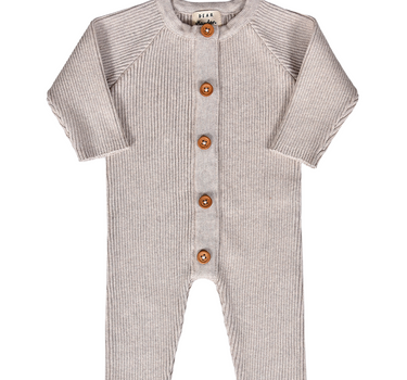 Jamie Magnetic Romper in Oatmeal