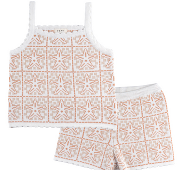 Knit Starfish Tank and Shorts