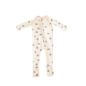 Image shows infant modal convertible footy pajamas in panda print.