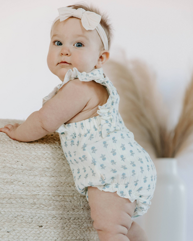 Flutter sleeve romper baby hot sale