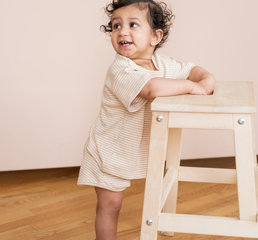 Baby Stripe Tee Shirt Set