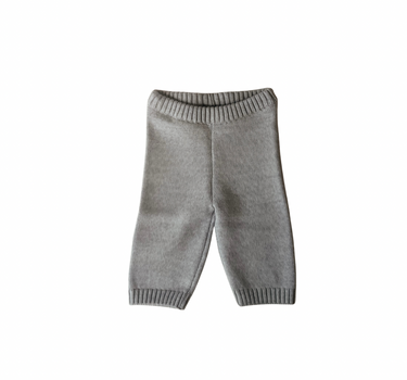 Merino Wool Joggers in Light Heather Gray