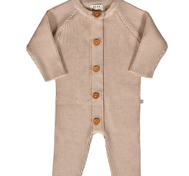 Jamie Magnetic Romper in Sand Dollar