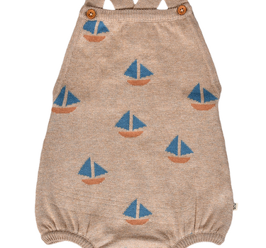 Frankie Romper Sand Dollar