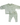 Photo shows organic cotton italian fleece sweatshirt and jogger set in jade